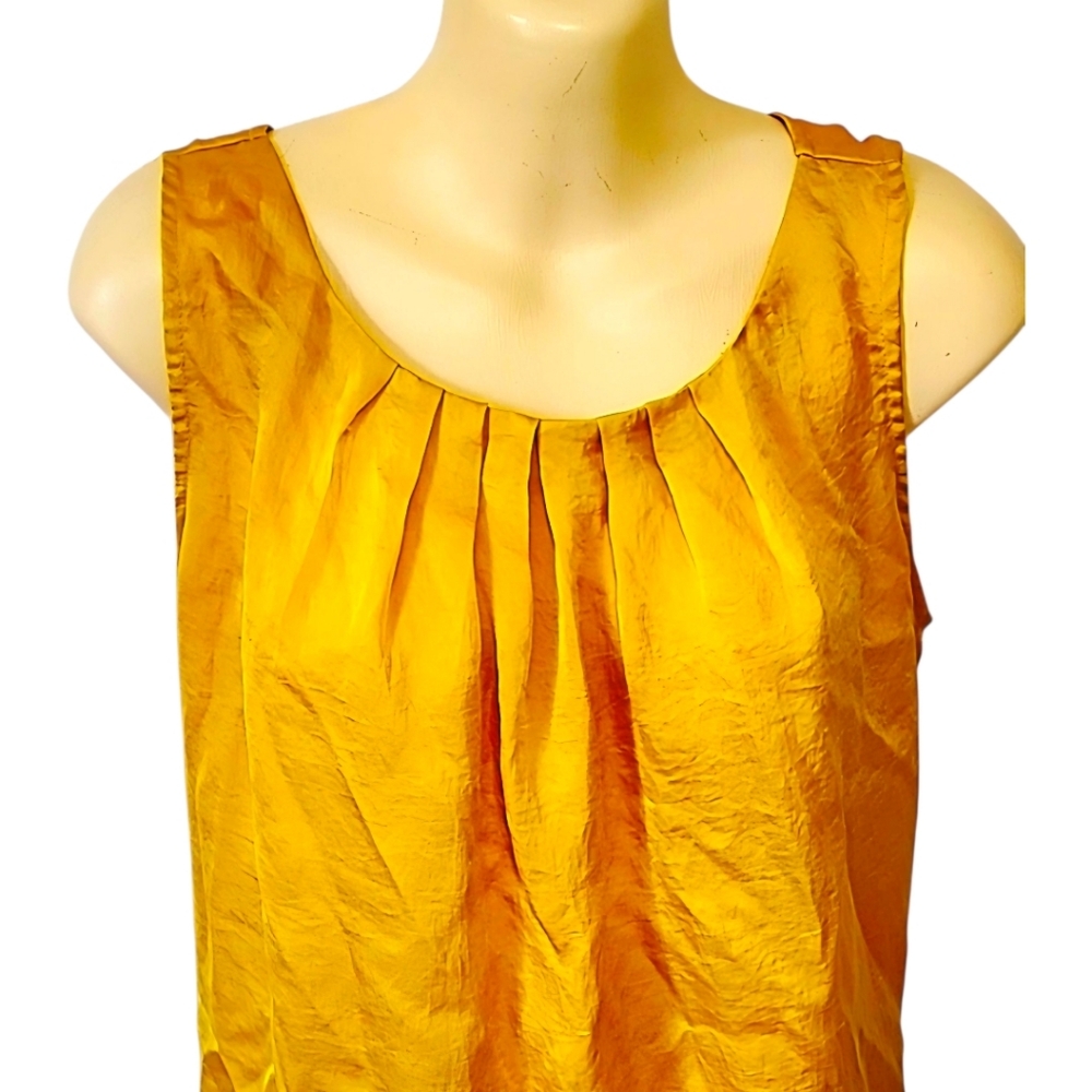 Green Tank Blouse